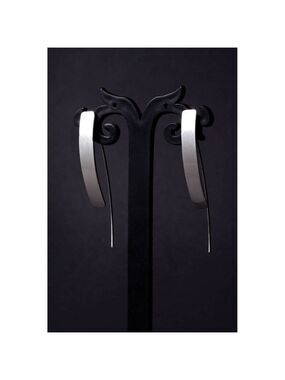 Sevya Handmade Silver Arch Fair Trade Earrings